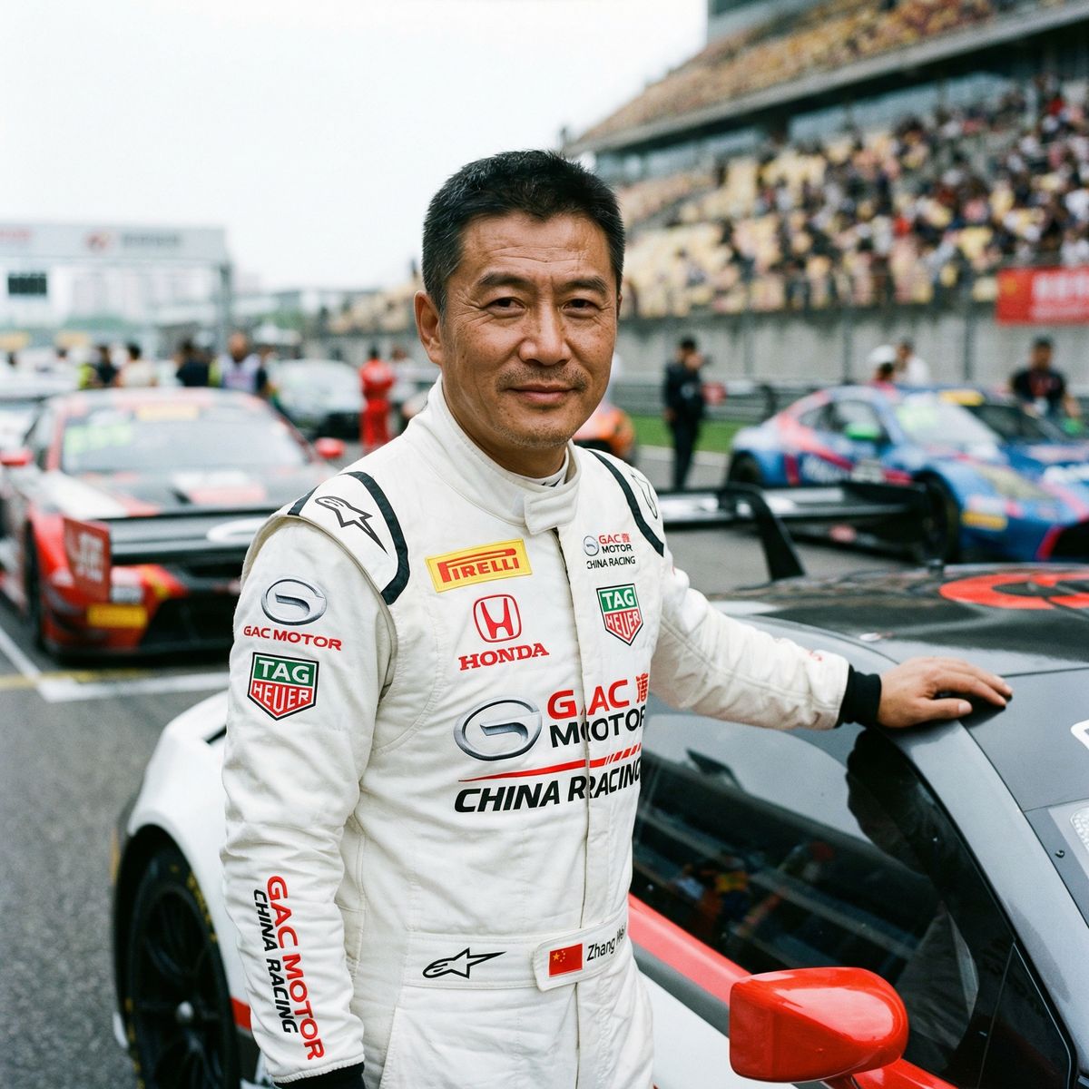 萝莉岛赛车手张海峰